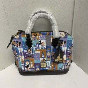 Disney Dooney & Bourke 2021 WALT DISNEY WORLD 50th ANNIVERSARY Purse Tote - New